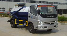 供應(yīng)藍(lán)牌吸污車小型沼渣車