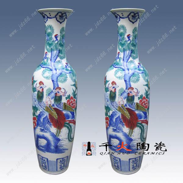 景德鎮(zhèn)粉彩陶瓷大花瓶適合廠慶、典禮 、商務(wù)禮品