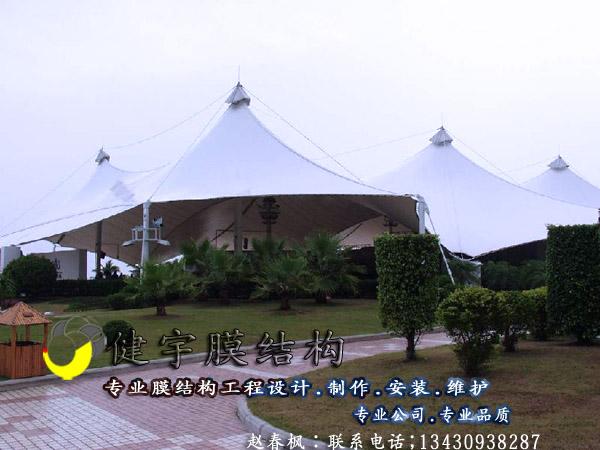 供應用于屋頂隔熱棚|屋頂遮陽棚設的屋頂加裝隔熱遮陽棚/圓形屋頂景觀