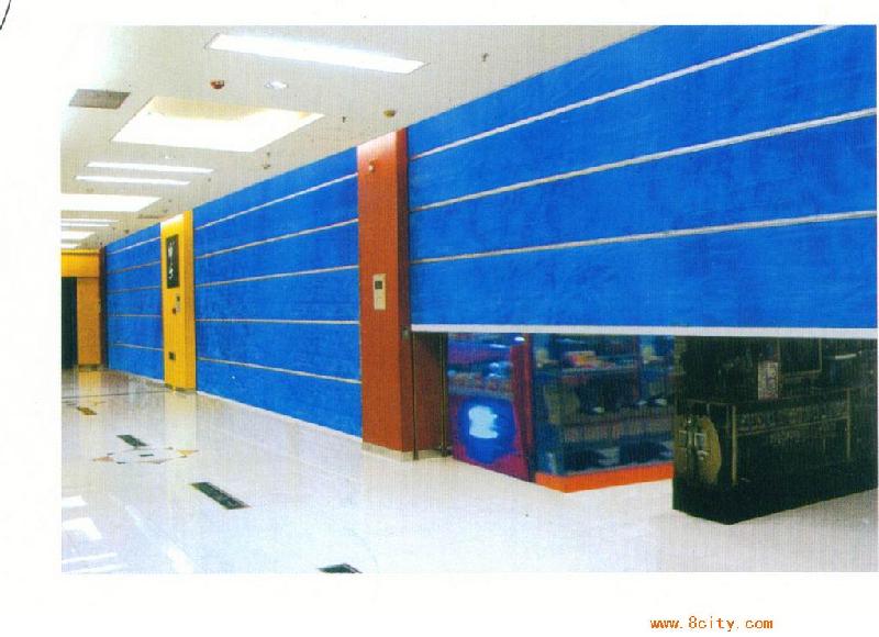 供應(yīng)石巖無機(jī)布防火卷簾門，廣東防火卷簾門生產(chǎn)廠家