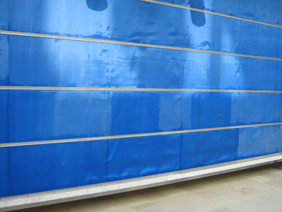 石巖無機(jī)布防火卷簾門圖片