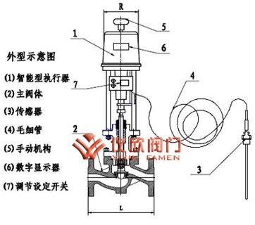 上海自力式電控溫度調(diào)節(jié)閥圖片
