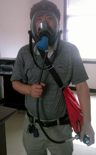 碳纖維逃生呼吸器球形逃生呼吸器圖片