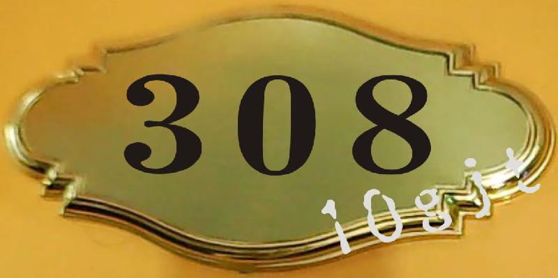 供應(yīng)銀色號碼門牌號