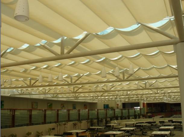 杭州排屋陽光房遮陽電動遮陽圖片