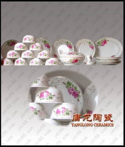 景德鎮(zhèn)陶瓷餐具圖片/景德鎮(zhèn)陶瓷餐具樣板圖 (3)
