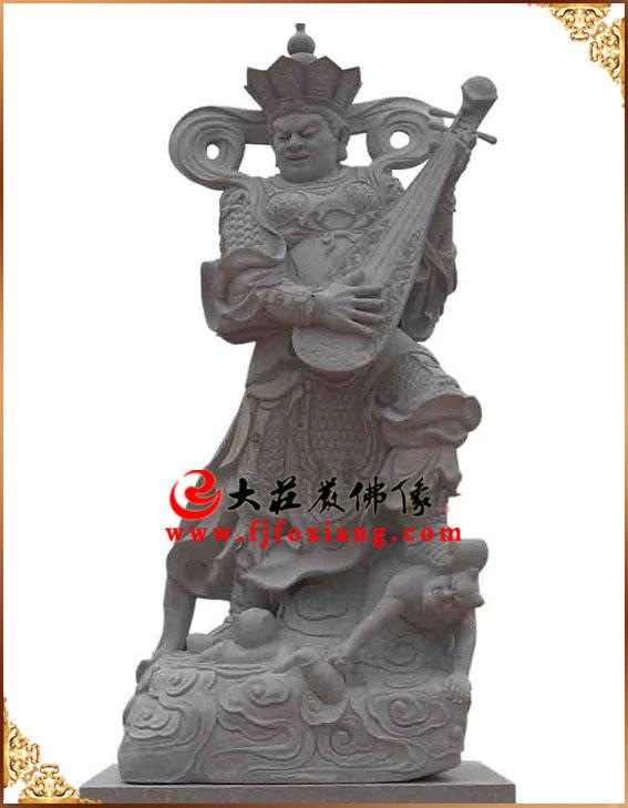 大理石石雕-石雕四大天王像 大理石四大天王 像