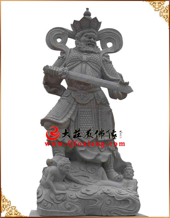 大理石石雕-石雕四大天王像 大理石四大天王 像
