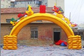 供應(yīng)龍鳳凱旋門氣模,喪事凱旋門氣模,婚慶凱旋門氣模