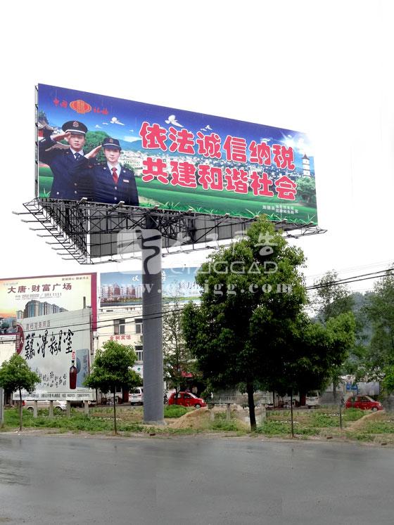 供應(yīng)戶(hù)外單立柱廣告制作圖紙