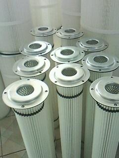 法蘭式除塵濾筒圖片