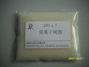 强碱阴树脂201X7强碱阴树脂图片