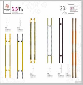 供應(yīng)鈦金圓管不銹鋼拉手/鈦金圓管拉手