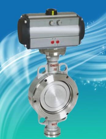 蝶閥D673H氣動硬密封對夾蝶閥圖片