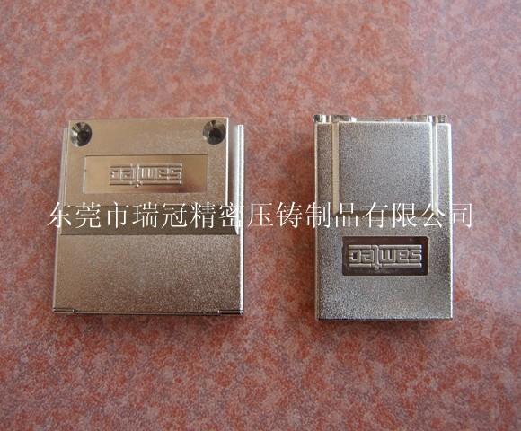 供應(yīng)東莞鋅合金精密壓鑄電子連接器VPDP外殼