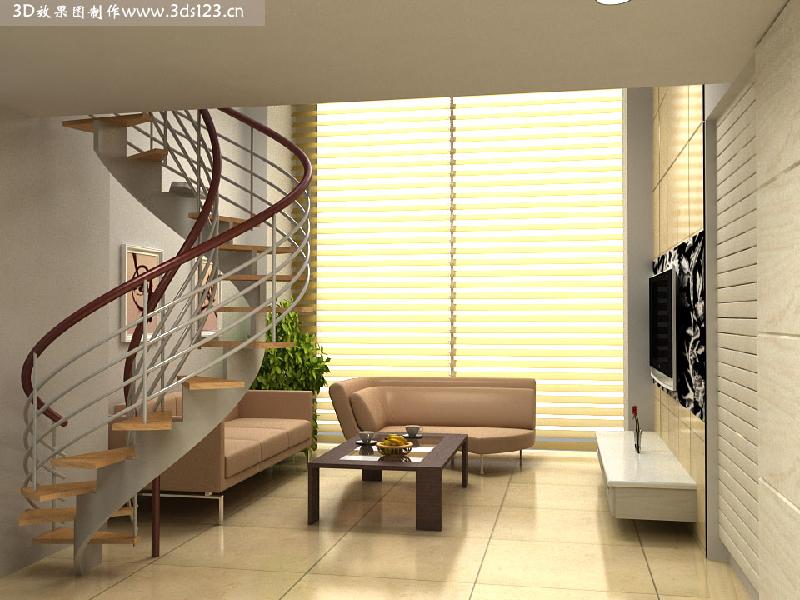 客廳效果圖圖片/客廳效果圖樣板圖 (3)