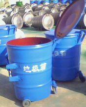 房山區(qū)良鄉(xiāng)長陽周口店閻村鐵垃圾桶圖片