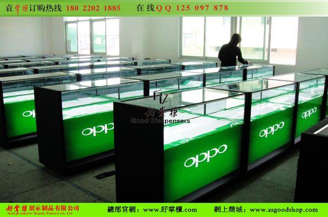 东莞市OPPO手机柜台可定做LOGO厂家供应OPPO手机柜台可定做LOGO