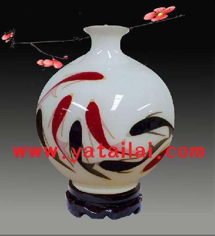 供應(yīng)西安麥稈畫工藝花瓶