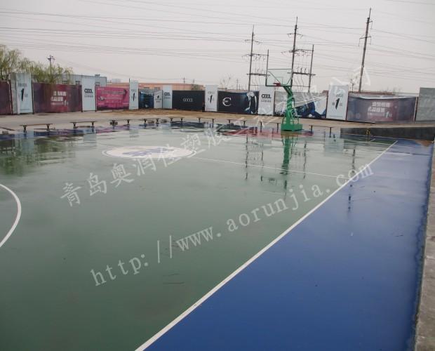 耐用PU球場(chǎng)地面-硅PU施工廠家圖片