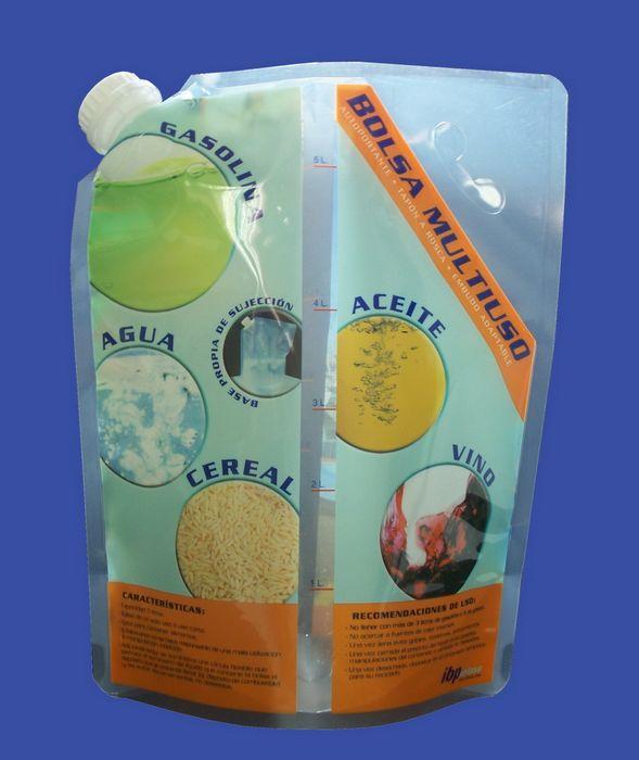 高阻隔液體自立吸嘴復(fù)合袋圖片