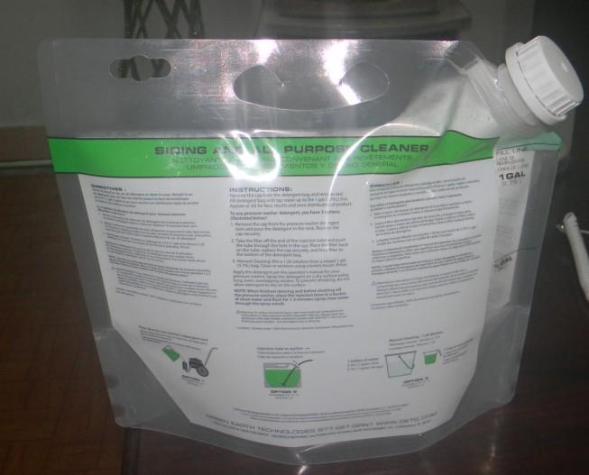 供應(yīng)液體包裝斜嘴自立袋