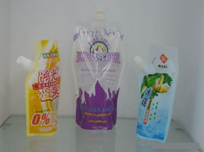 食品吸嘴袋圖片