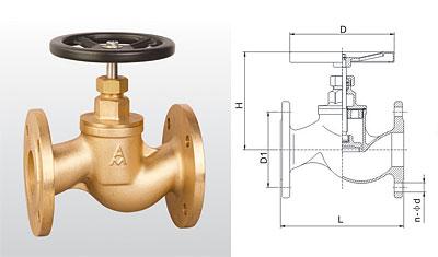 供應(yīng)埃美柯銅截止閥