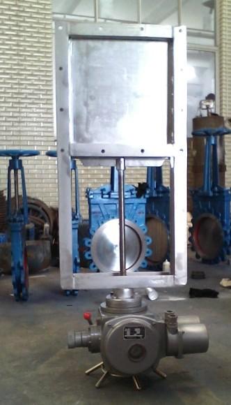 供應(yīng)氣動(dòng)方形螺旋閘門