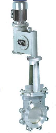 供應(yīng)Z973電動對夾式漿液閥，Z973X電動漿液閥，刀形漿閘閥