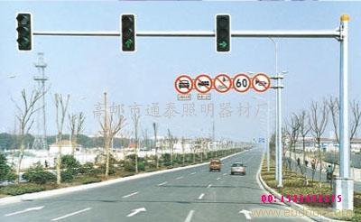 供應(yīng)L形信號(hào)燈桿 6.58米 一次成型八角桿 熱鍍鋅 揚(yáng)州廠家直銷