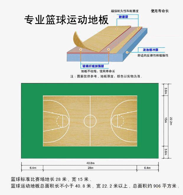 供应PVC运动地板球场施工供应