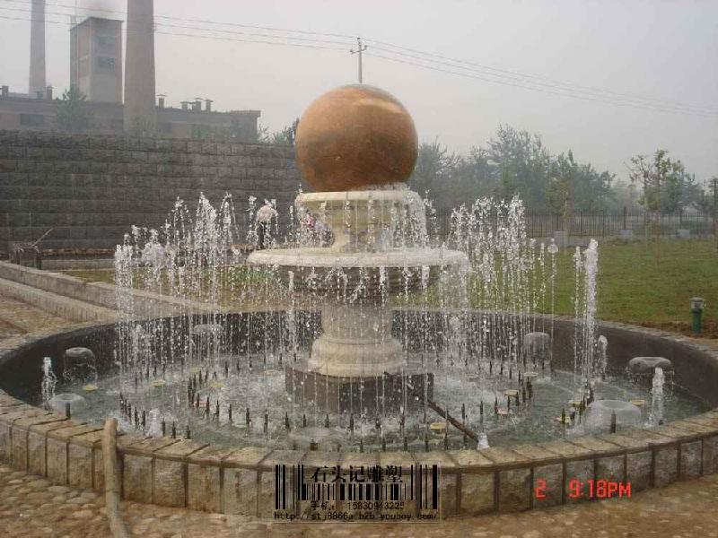 供應(yīng)曲陽石雕*球02