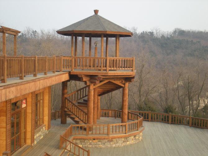 防腐木涼亭3圖片