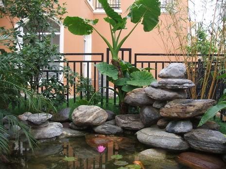 供應(yīng)武漢專業(yè)建造庭院假山水池園林景觀公司