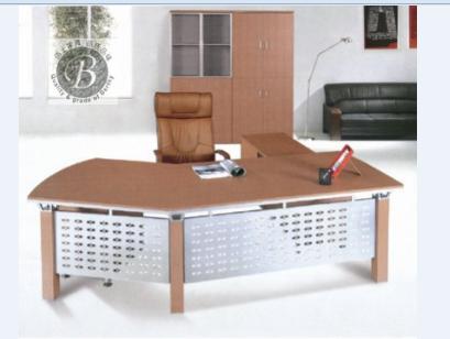 板式辦公家具板式大班臺G64圖片
