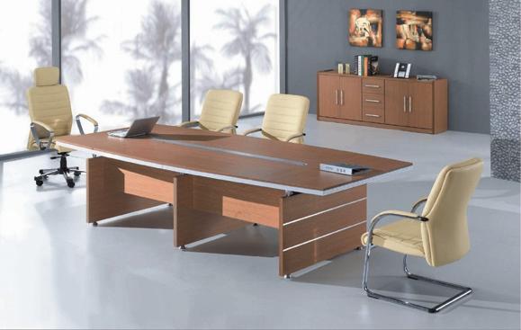 廣州板式辦公家具會(huì)議桌G042圖片