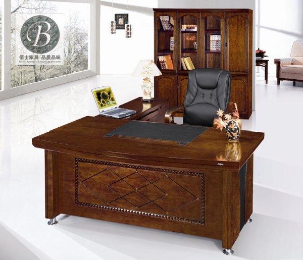 供應(yīng)時(shí)尚總裁大班臺(tái)圖片A26，辦公家具實(shí)木大班臺(tái)，辦公家具圖片