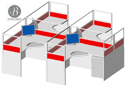供應(yīng)廣州買辦公家具屏風(fēng)PF4012，廣州辦公家具屏風(fēng)式辦公桌*佰正