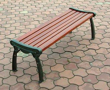 成都鋼木公園椅成都塑木公園椅廠家