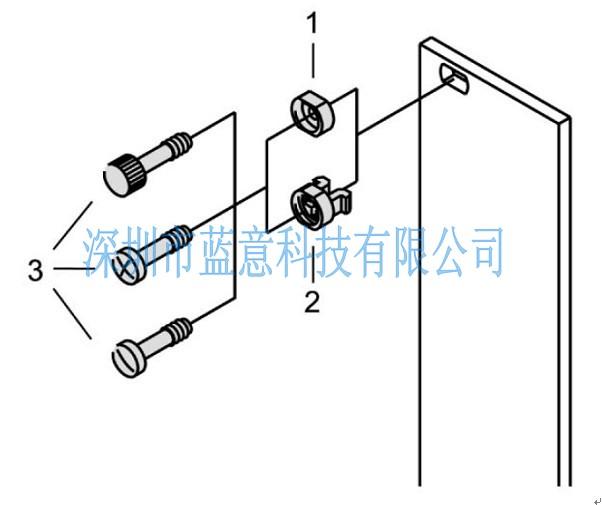 Schroff面板螺钉套图片