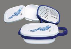 青花方形多功能廚寶圖片