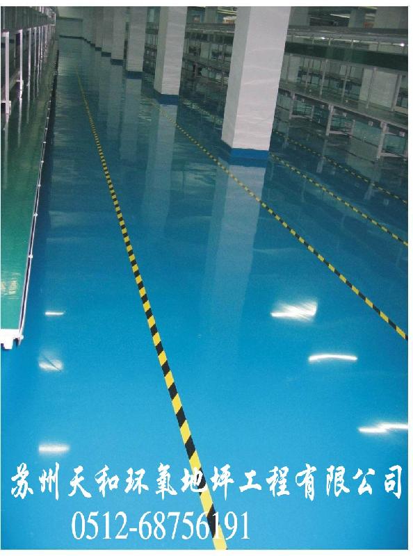 機械廠房耐磨地板圖片