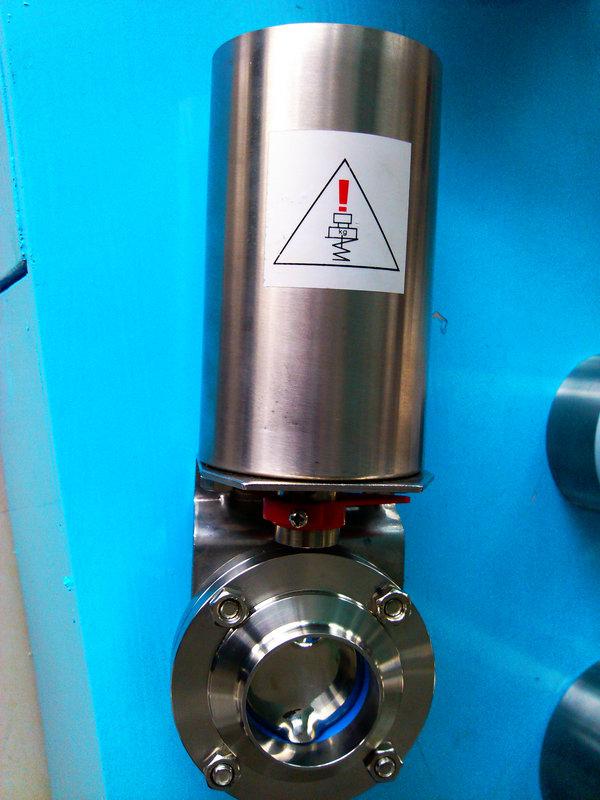 供應(yīng)氣動衛(wèi)生級蝶閥供應(yīng)價格，衛(wèi)生級氣動蝶閥報價