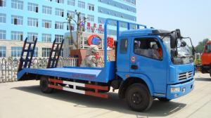 供應東風多利卡挖機平板運輸車