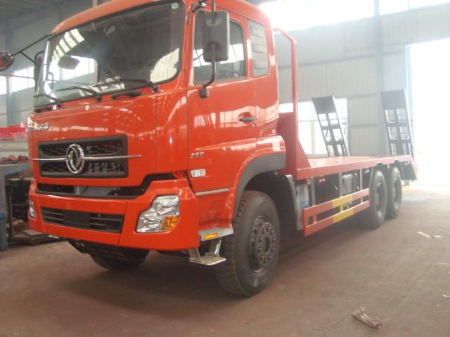 挖掘機平板運輸車圖片/挖掘機平板運輸車樣板圖 (4)