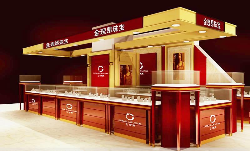 供應(yīng)烤漆珠寶展柜，*惠！