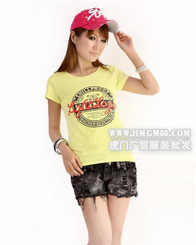 女裝批發(fā)網(wǎng)便宜夏季服裝批發(fā)網(wǎng)庫存T恤批發(fā)虎門庫存服裝批發(fā)廠家T恤