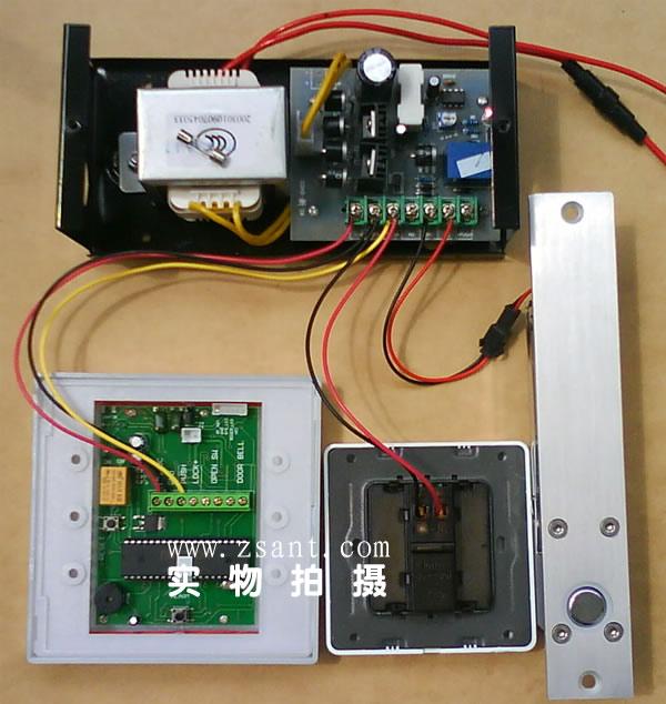 電插鎖單開門套裝圖片