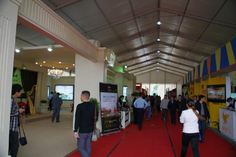 供應服裝展銷會篷房帳篷